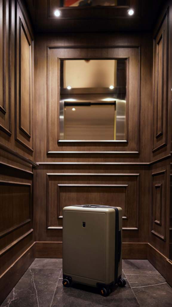 Don't leave your case in the lift - or airport