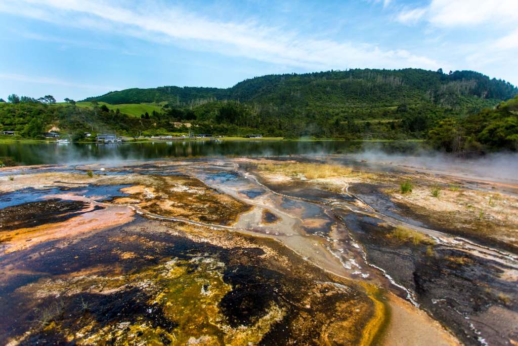 hot springs New Zeland